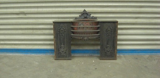 cast iron fire front