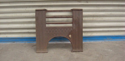 cast iron fire front