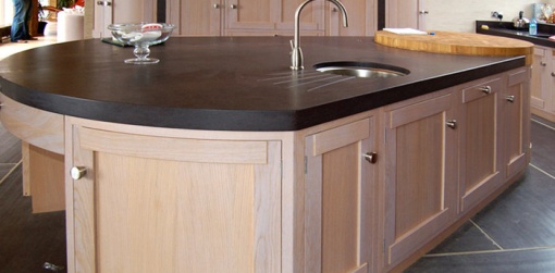 Natural slate worktops